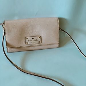 Blush pink Kate Spade crossbody bag